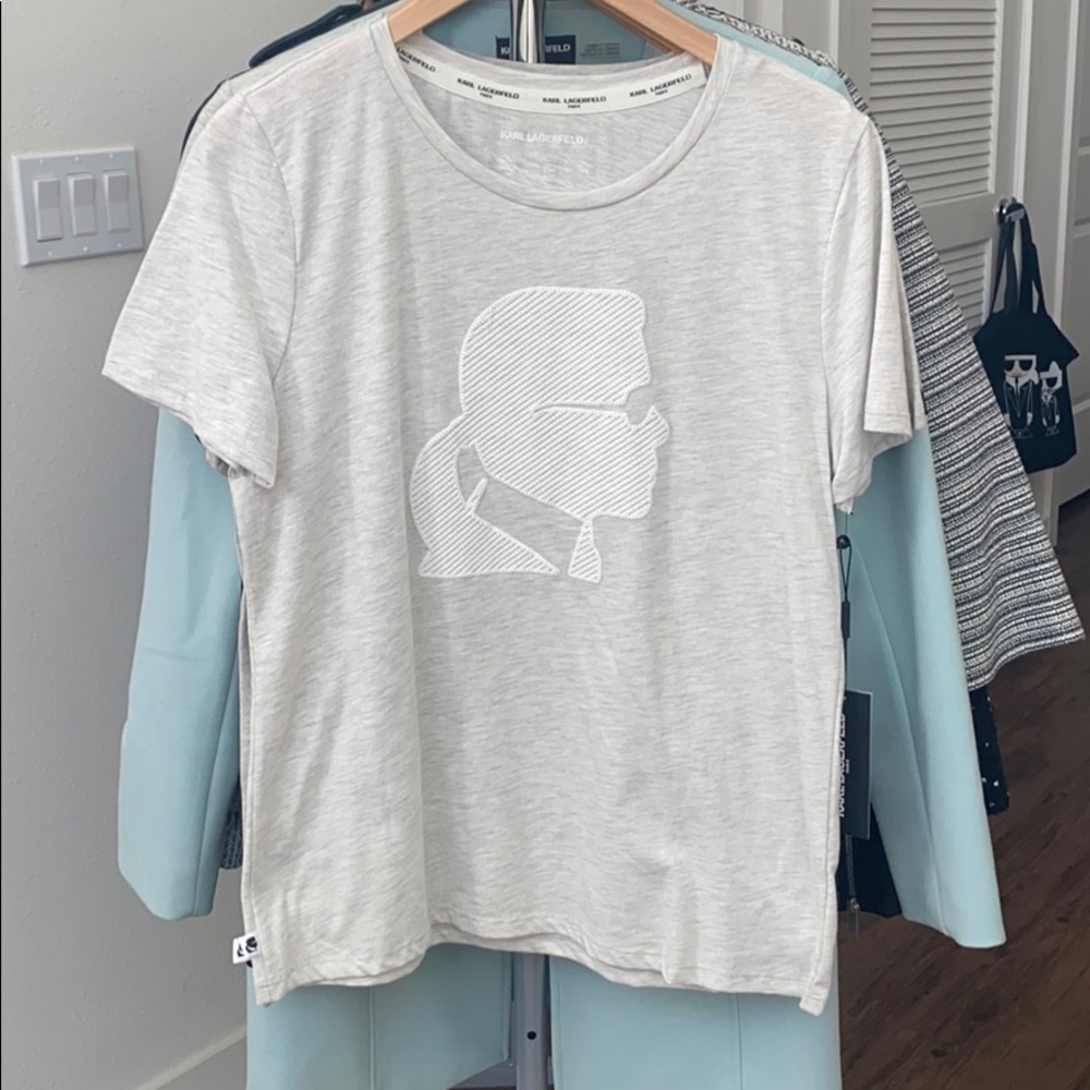 New grey Karl Lagerfeld tshirt
